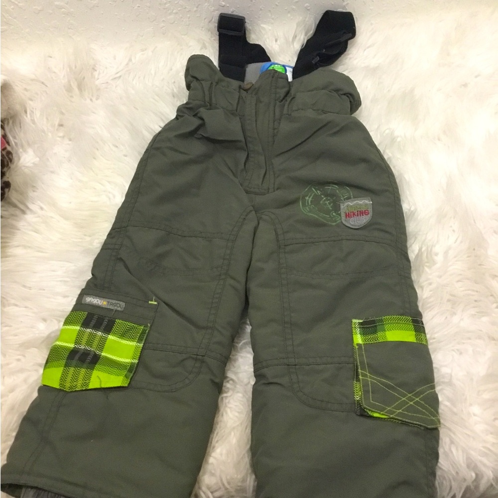 Gagou Tagou Toddler snow bibs. Size 18 months